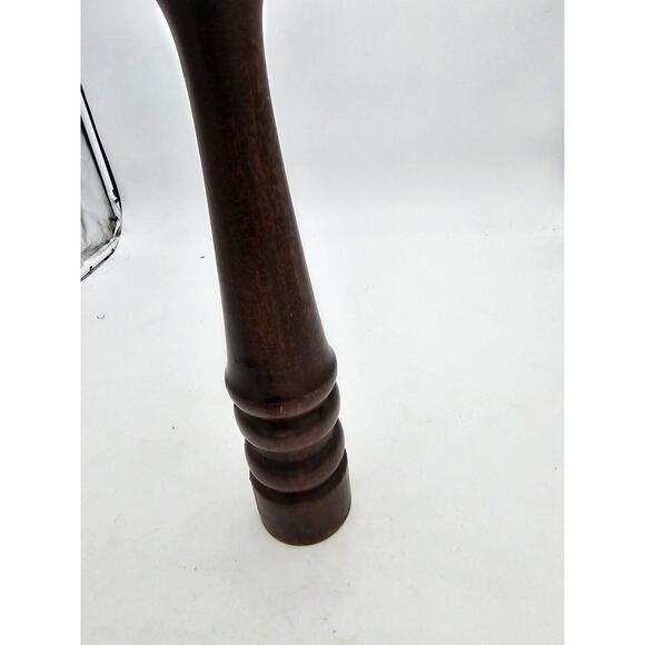 Vintage Mr. Dudley Wood Pepper Grinder Mill 13" tall. MCM - Picture 3 of 8